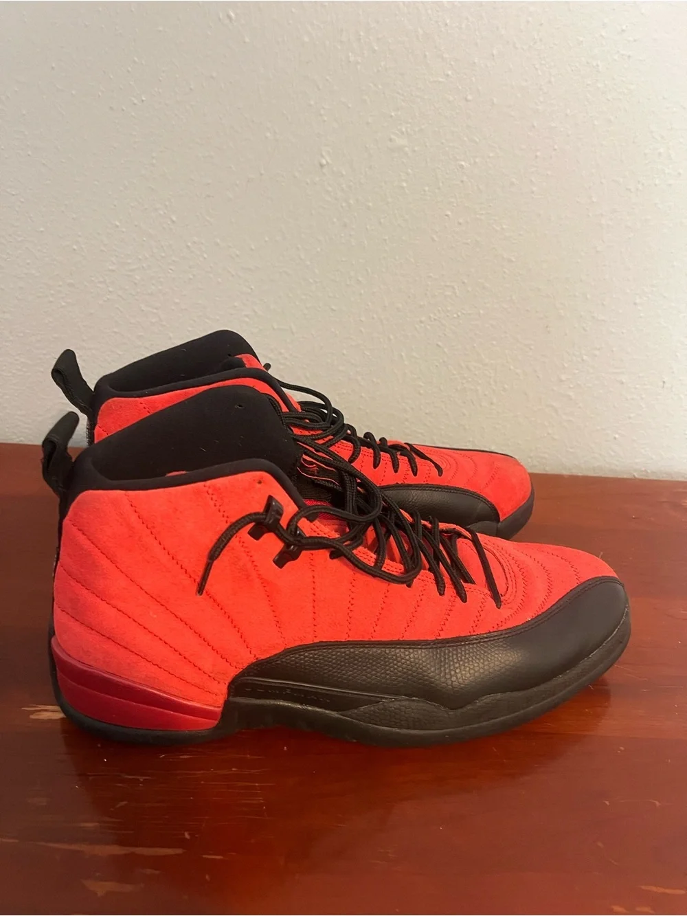 Air Jordan 12 Reverse Flu Size 14 $200 or best offer - Picture 4 of 8